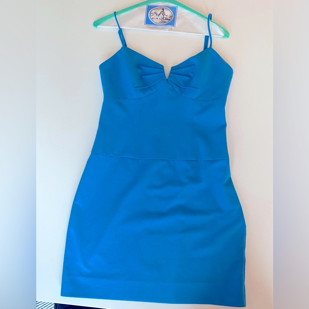 Blue mini cocktail  dress size 6